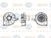 Ventilator habitaclu bord SKODA RAPID NH3 HELLA 8EW 009 157-131