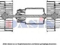 Ventilator, habitaclu MERCEDES-BENZ ACTROS MP2 / MP3 - AKS DASIS 740017N