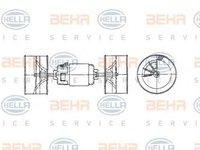 Ventilator, habitaclu MERCEDES-BENZ VARIO caroserie inchisa/combi - HELLA 8EW 009 160-531