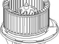 Ventilator, habitaclu VW TOURAN (1T1, 1T2), AUDI A3 (8P1), VW RABBIT V (1K1) - TOPRAN 112 346