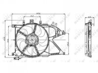 Ventilator racire Opel CORSA C caroserie (F08, W5L) 2000-2016 #2 1314445
