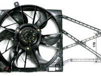 Ventilator radiator 47582 NRF pentru Opel Astra