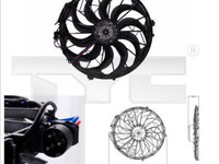 Ventilator radiator 803-0003 TYC pentru Bmw Seria 3 Bmw Seria 5 Bmw Seria 7 Bmw Seria 8 Bmw Seria 6