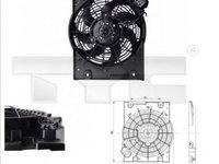 Ventilator radiator 825-0014 TYC pentru Opel Astra Opel Zafira