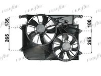 VENTILATOR RADIATOR ANTARA 2.2 CDTi- produs nou