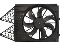 VENTILATOR RADIATOR AUDI A1 (8X1, 8XK) 1.6 TDI 1.2 TFSI 1.4 TFSI 1.0 TFSI 1.4 TDI 1.4 TSI 105cp 115cp 122cp 125cp 140cp 150cp 185cp 82cp 86cp 90cp 95cp THERMOTEC D8W048TT 2010 2011 2012 2013 2014 2015 2016 2017 2018