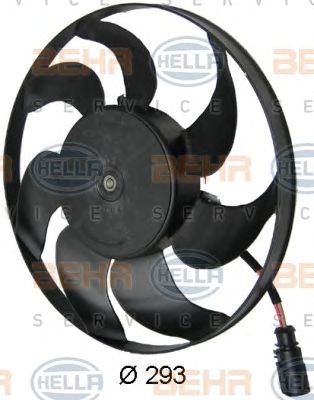 Ventilator radiator AUDI A3 Cabriolet (8P7) - Cod 