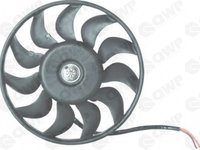 Ventilator, radiator AUDI A6 Allroad (4FH, C6) (2006 - 2011) QWP WEV125 piesa NOUA