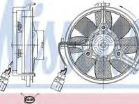 Ventilator, radiator AUDI A8 (4D2, 4D8) (1994 - 2002) NISSENS 85547 piesa NOUA