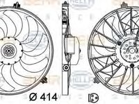 Ventilator, radiator BMW 8 (E31), BMW 3 Compact (E36), BMW 3 limuzina (E36) - HELLA 8EW 009 158-721