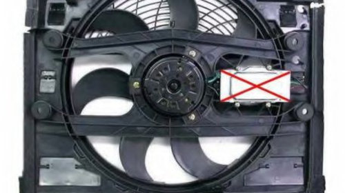 Ventilator, radiator BMW Seria 3 (E46) (1998 