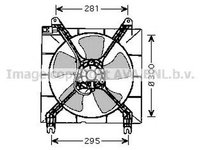 Ventilator radiator CHEVROLET NUBIRA limuzina AVA DW7507