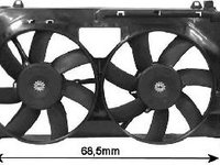 Ventilator, radiator Citroen ZX (N2), Citroen BERLINGO I caroserie (M_), Citroen BERLINGO (MF) - VAN WEZEL 0955749