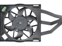 Ventilator radiator (cu carcasa) FIAT PANDA 1.1-1.4CNG 09.03-