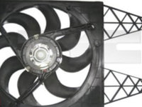 Ventilator radiator (cu carcasa) SEAT CORDOBA, IBIZA III, IBIZA IV, SKODA FABIA I, FABIA I PRAKTIK, FABIA II, ROOMSTER, ROOMSTER PRAKTIK, VW FOX, POLO, POLO IV 1.4/1.4D 10.01-05.15
