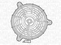 Ventilator radiator DAEWOO CIELO limuzina KLETN MAGNETI MARELLI 069422295010