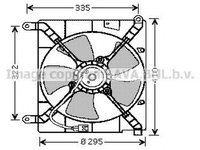 Ventilator radiator DAEWOO NUBIRA Wagon KLAN AVA DW7503