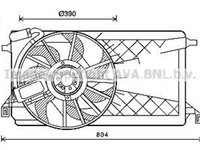 Ventilator radiator FD7563 AVA QUALITY COOLING pentru Ford Focus Ford C-max