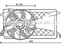 Ventilator radiator FORD C-MAX DM2 AVA FD7563