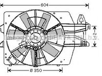 Ventilator radiator FORD ESCORT VI combi GAL AVA FD7518