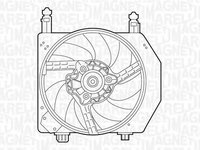 Ventilator radiator FORD FIESTA IV JA JB MAGNETI MARELLI 069422305010