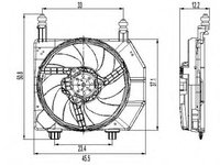 Ventilator radiator FORD FIESTA Mk IV (JA_, JB_) (1995 - 2002) NRF 47261