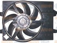 Ventilator, radiator FORD IKON V (JH_, JD_), FORD FUSION (JU_), FORD FIESTA Van - HELLA 8EW 351 044-551