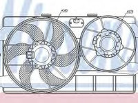 Ventilator radiator FORD TRANSIT CONNECT (P65_, P70_, P80_) (2002 - 2016) NISSENS 85262