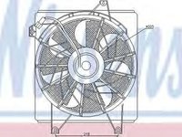 Ventilator radiator HYUNDAI COUPE RD NISSENS 85622