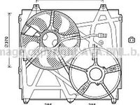 Ventilator radiator KIA SORENTO I JC AVA K7529