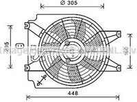 Ventilator radiator KIA SORENTO I JC AVA K7532