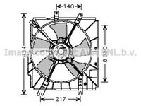 Ventilator radiator MAZDA 323 C V BA AVA MZ7503