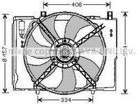 Ventilator radiator MERCEDES-BENZ C-CLASS combi S202 AVA MS7504