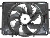 Ventilator radiator MERCEDES-BENZ C-CLASS W204 NRF 47443
