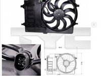 Ventilator radiator MINI MINI Cabriolet R52 TYC 803-0001