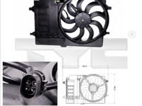 Ventilator, radiator MINI MINI (R50, R53) (2001 - 2006) TYC 803-0001 piesa NOUA