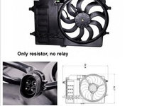 Ventilator radiator MINI MINI (R50, R53) - OEM - NRF: NRF47301|47301 - Cod intern: W02142251 - LIVRARE DIN STOC in 24 ore!!!