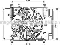 Ventilator radiator NISSAN JUKE F15 AVA DN7532