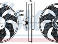 Ventilator radiator NISSAN PRIMASTAR, OPEL VIVARO A, RENAULT TRAFIC II 1.9-2.5D 02.01-
