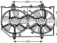 Ventilator radiator NISSAN X-TRAIL T30 AVA DN7513