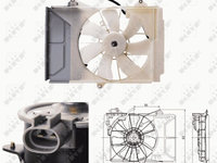 Ventilator, radiator NRF 47697
