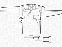 Ventilator radiator OPEL ASTRA F 56 57 MAGNETI MARELLI 069422206010