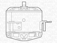 Ventilator radiator OPEL ASTRA F Van 55 MAGNETI MARELLI 069422213010