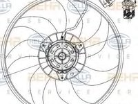 Ventilator radiator OPEL COMBO caroserie inchisa/combi - OEM - NRF: NRF47011|47011 - Cod intern: W02309499 - LIVRARE DIN STOC in 24 ore!!!