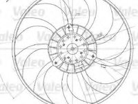Ventilator radiator OPEL MOVANO autobasculanta (H9) (1999 - 2016) VALEO 698412