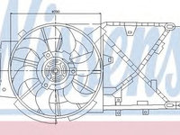Ventilator, radiator OPEL VECTRA B Combi (31) (1996 - 2003) NISSENS 85210 piesa NOUA