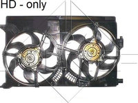 Ventilator, radiator OPEL VECTRA C NRF 47316