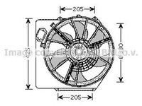 Ventilator radiator RENAULT KANGOO KC0 1 AVA RT7536