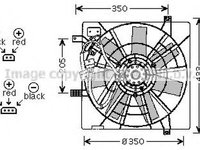 Ventilator radiator SAAB 9-3 Cabriolet YS3D AVA SB7501