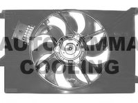 Ventilator, radiator SAAB 9-3 Combi (YS3F) (2005 - 2016) AUTOGAMMA GA200804 piesa NOUA